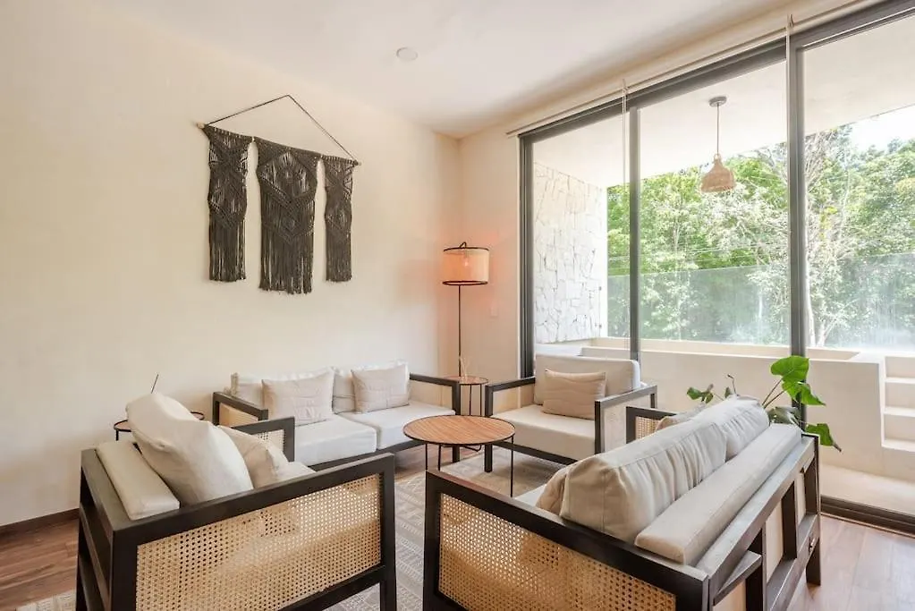 Alberca Y Balcon Privado A 6 Minutos De La Playa Apartment Tulum Mexico
