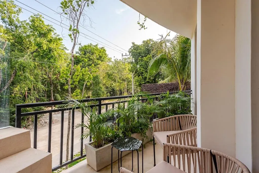 Alberca Y Balcon Privado A 6 Minutos De La Playa Apartment Tulum Mexico